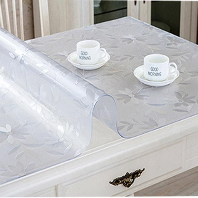 nappe transparente en PVC