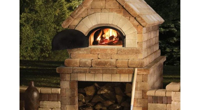 outdoor brick oven