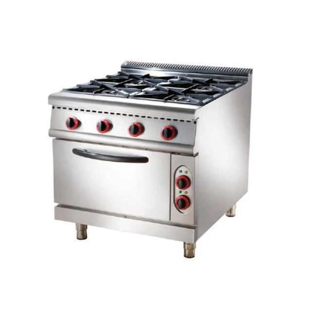 A gas oven for home use