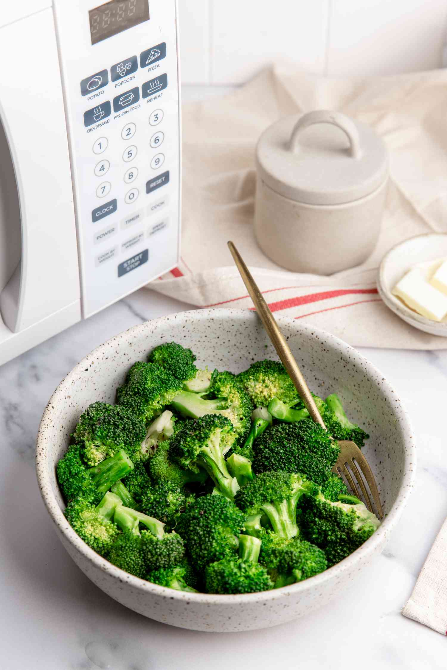 broccoli in the microwave