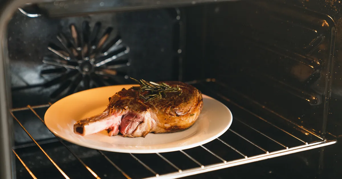 steak in microwave