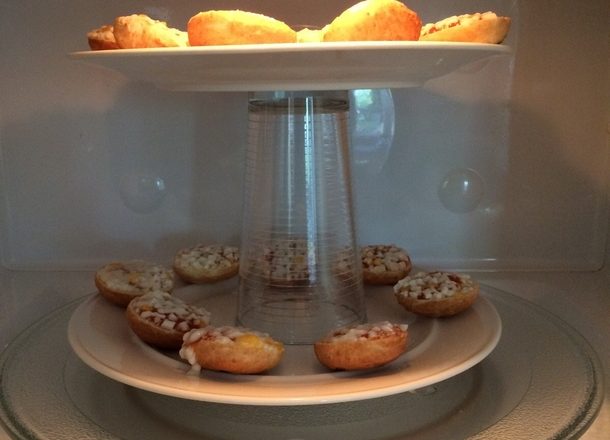 microwave bagel bites