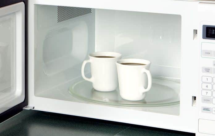 microwave water for tea