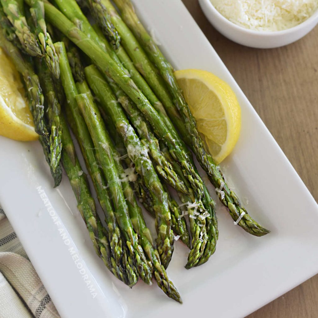 how long to cook asparagus in the microwave