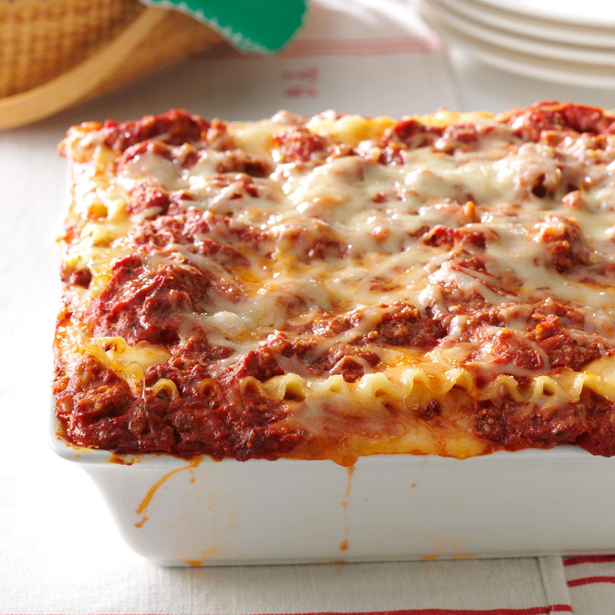 how long to reheat lasagna in microwave