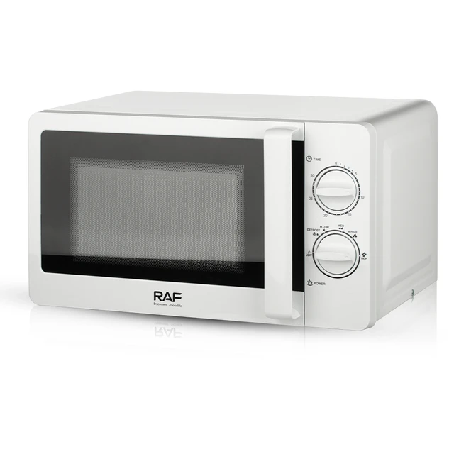 small white microwave