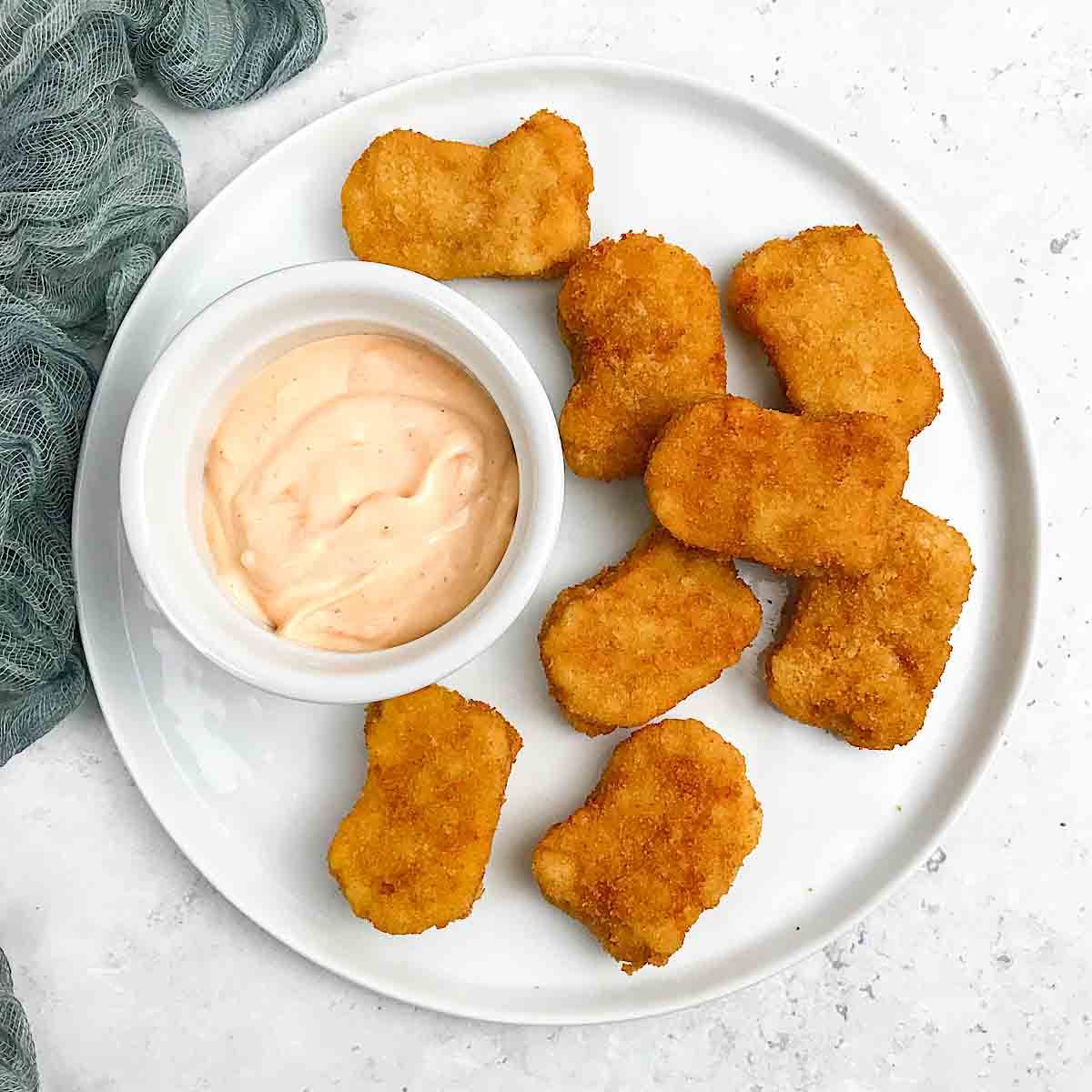 microwave chicken nuggets