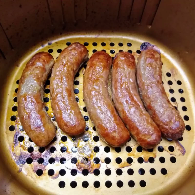 cook raw sausage in microwave