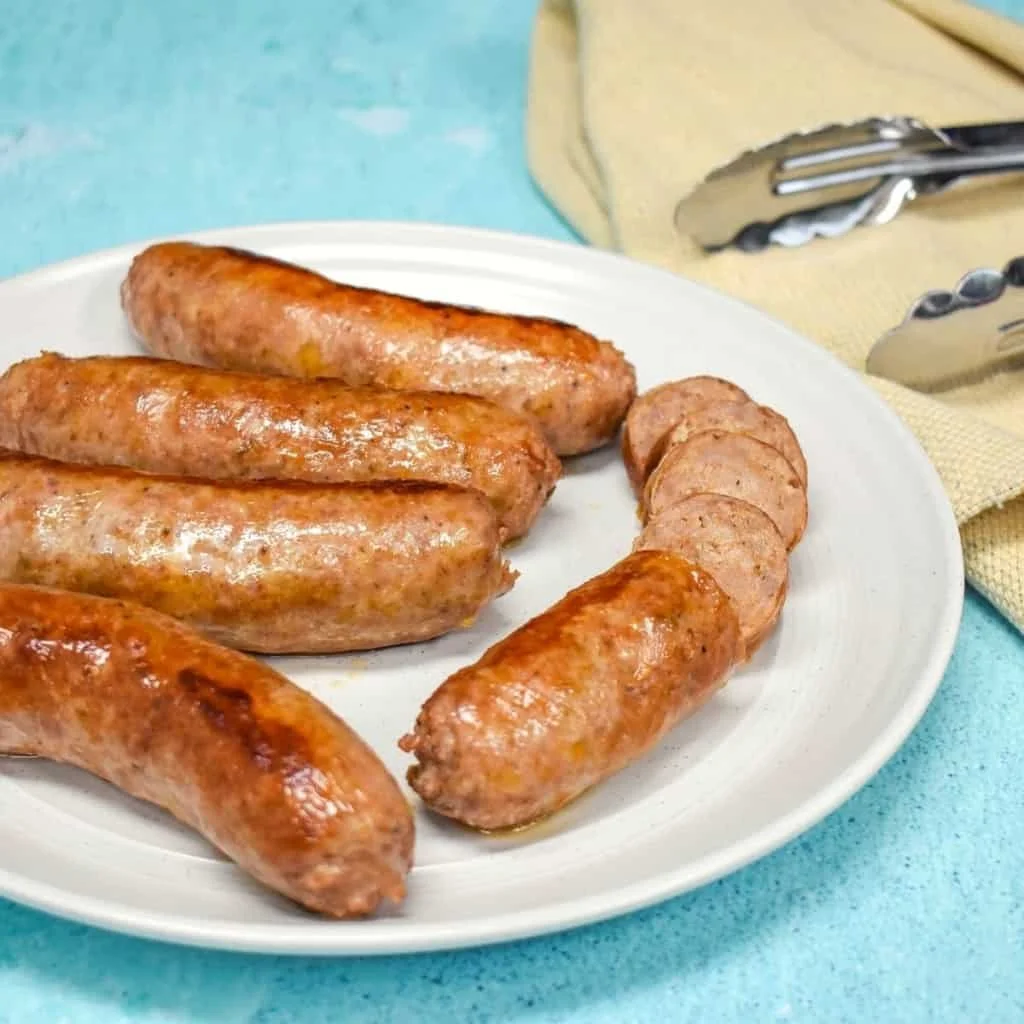 cook raw sausage in microwave