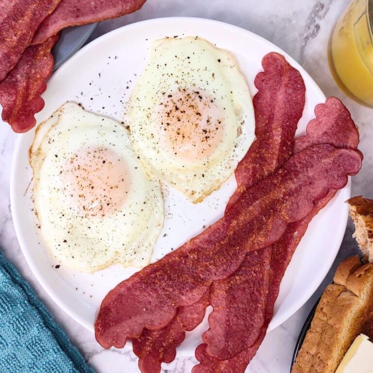 cook turkey bacon in microwave