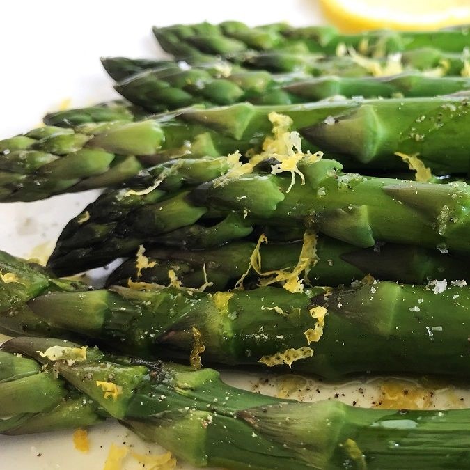 steam asparagus