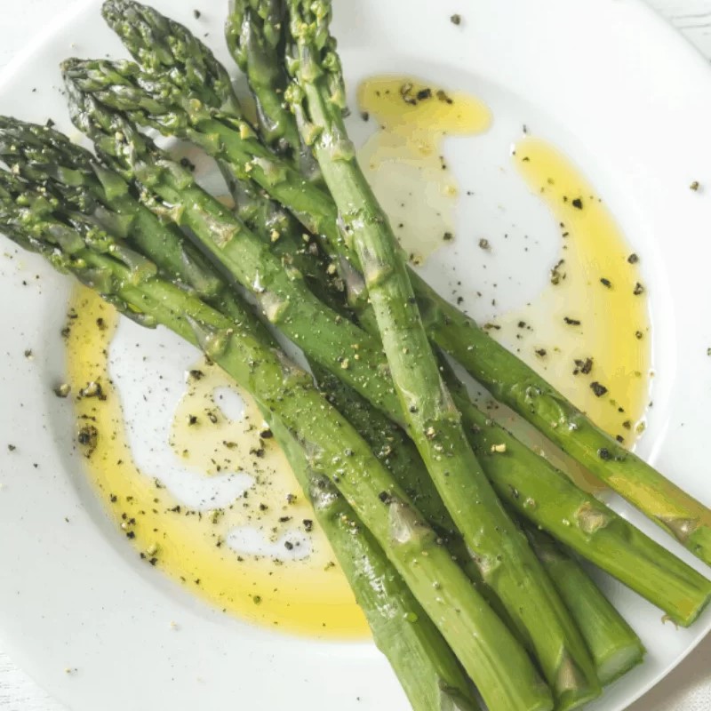 steam asparagus