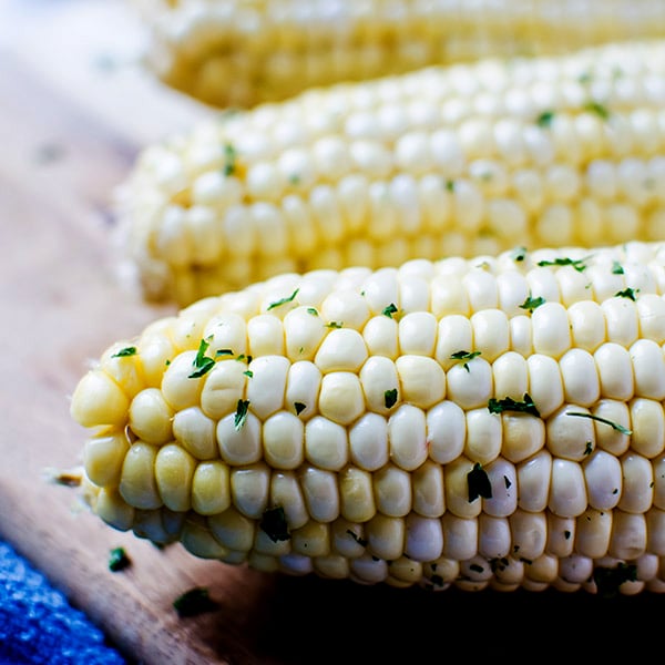 cook sweet corn