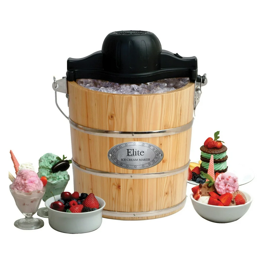 old fashioned ice cream maker