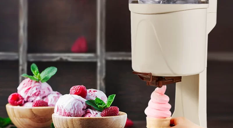 an ice cream maker