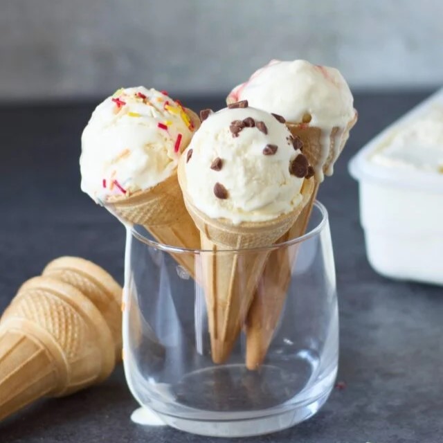 ice cream without ice cream maker