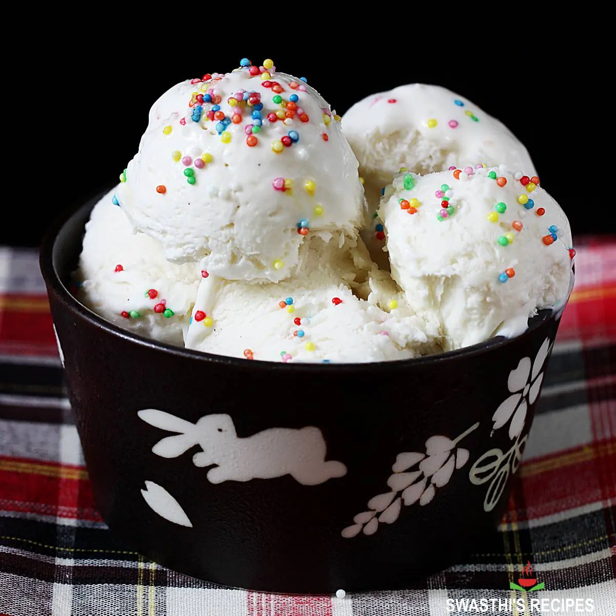 homemade ice cream