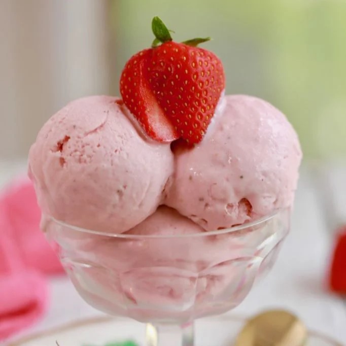 homemade ice cream