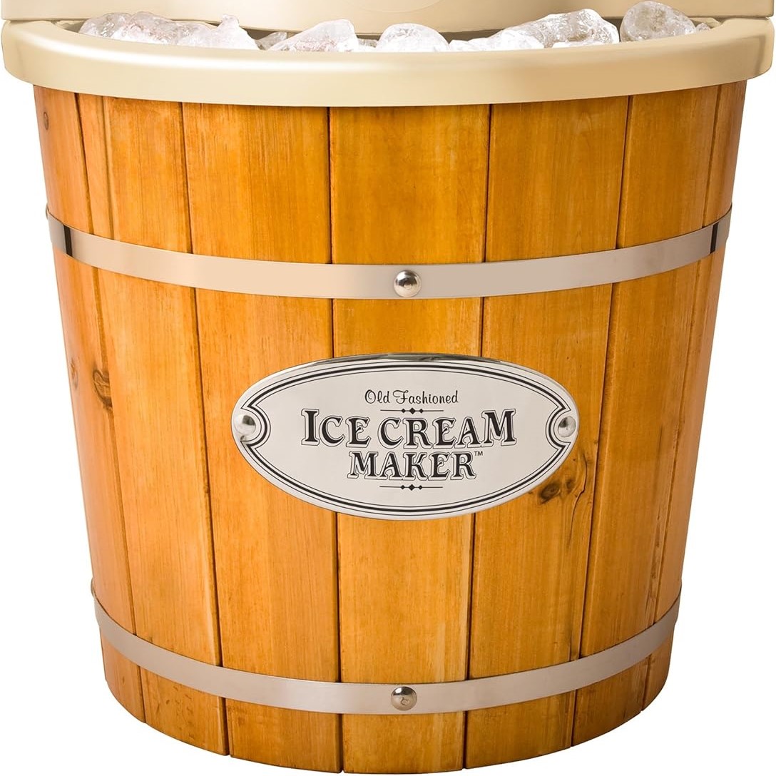 old ice cream maker