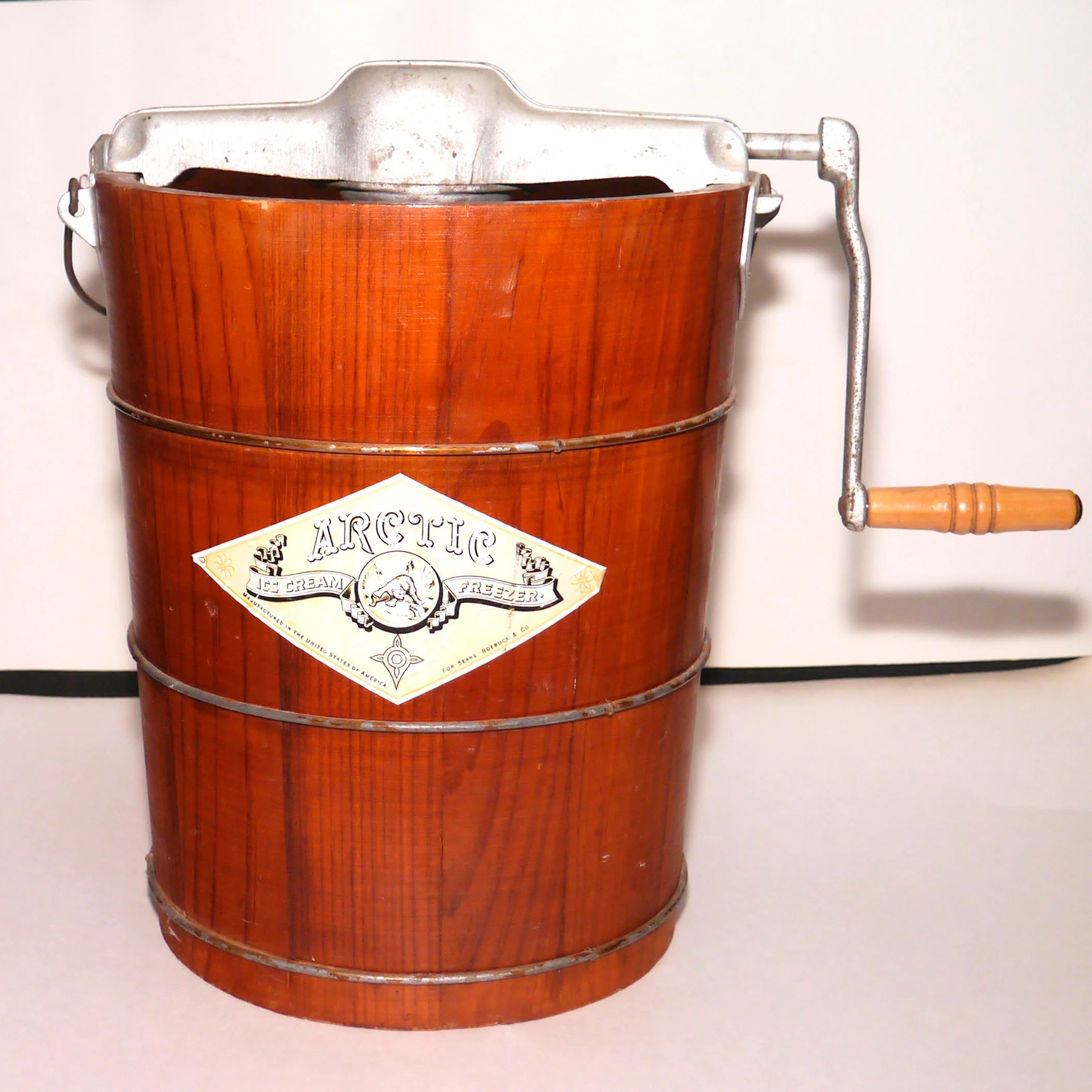 vintage ice cream maker