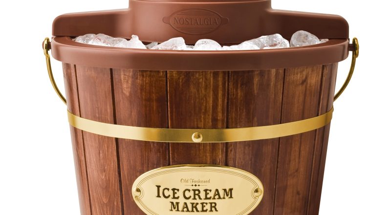 vintage ice cream maker